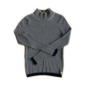 Maison Scotch & Soda Wool Striped Turtleneck